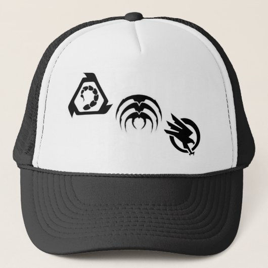 commando en vervreemder trucker pet (Voorkant)