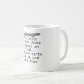 Commando Humor luchtvaart Koffiemok (Voorkant rechts)