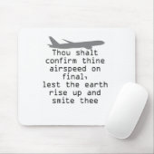 Commando Humor luchtvaart Muismat (Met muis)