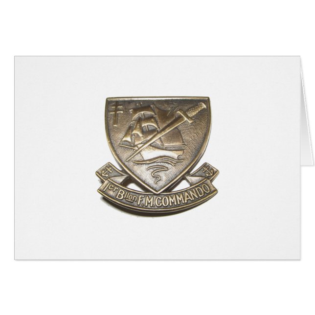 Commando Kieffer - Insigne 1BFMC (Voorkant Horizontaal)