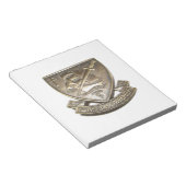 Commando Kieffer - Insigne 1BFMC Notitieblok (Schuin)