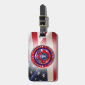 Commando landterugwinning bagagelabel (Voorkant verticaal)