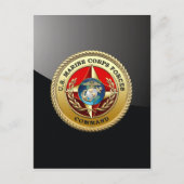 Commando Mariene Corps (MARFORCOM) [3D] Briefkaart (Voorkant)