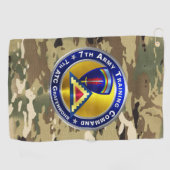 Commando Opleiding 7e Leger (7e ATC) Golfhanddoek (Horizontaal)