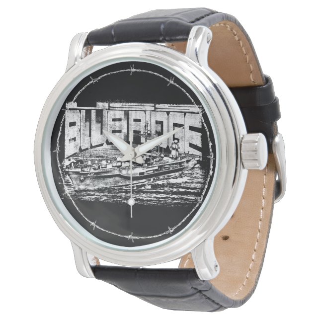 Commando schip Blue Ridge eWatch Horloge (Gekanteld)
