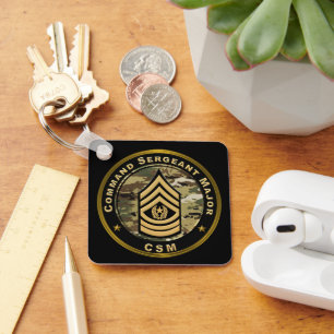 Commando Sergeant Majoor CSM Sleutelhanger