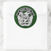 Commando speciale eenheden DUI - Sine Pari Ronde Sticker (Tas)