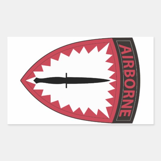 Commando speciale operaties Europa Rechthoekige Sticker (Voorkant)