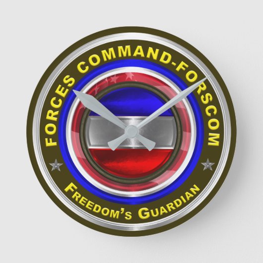 Commando strijdkrachten - FORSCOM Keepslag Ronde Klok (Voorkant)