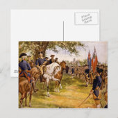 Commando Washington Briefkaart (Voorkant / Achterkant)