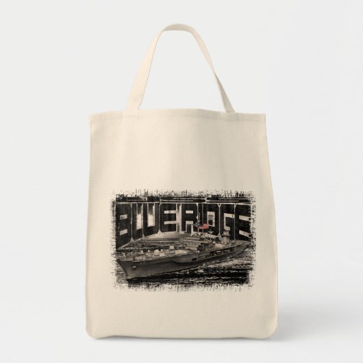 Commandorschip Blue Ridge Grocery Tas Canvas tas (Voorkant)