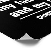 Commas Save Lives Poster (Hoek)