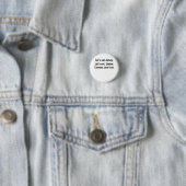 Commas Save Lives Ronde Button 3,2 Cm (In situ)