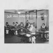 Comme All Wanted to Say Hi ! Carte postale (Devant)