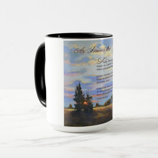 Comme aubes la tasse de jour (Devant gauche)