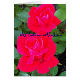 Comme carte de Salamu-Alaikum