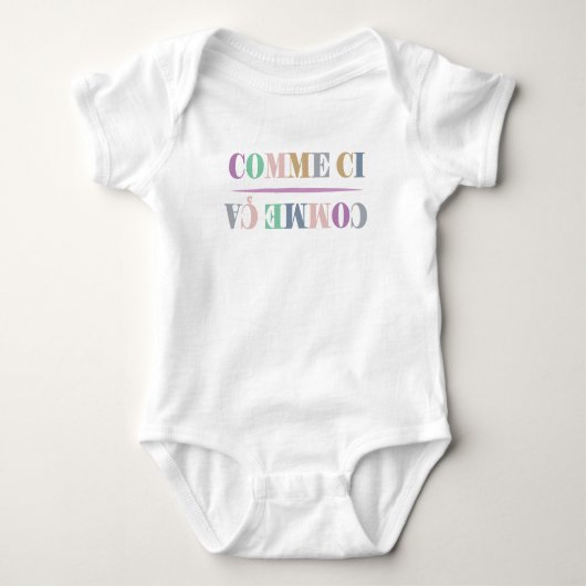 Comme Ci Comme Ca Frans T-shirt (Voorkant)