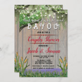 Comme il est doux d'être aimé Bayou Invitations (Devant / Derrière)
