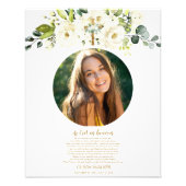 Comme je suis assis au ciel Photo Affiche de bienv (Devant)