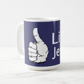 Comme Jésus Mug (Devant gauche)