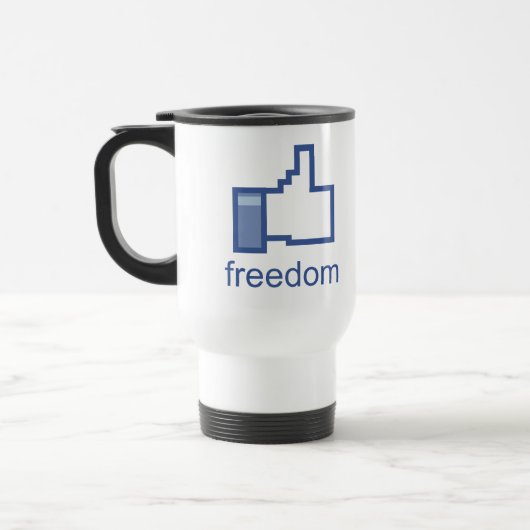 Comme la tasse de liberté (Gauche)