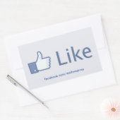 Comme le bouton - autocollants promotionnels (Enveloppe)