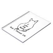 Comme le porc aboute le carnet (Côté gauche)