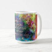 "Comme les Feuilles sont beaux...", Mug (Devant droit)