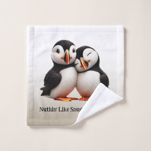 Comme Les Puffins De Snugglin (Gant de toilette)
