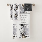 Comme les roses noires se fanent, ensemble de serv (En situation)