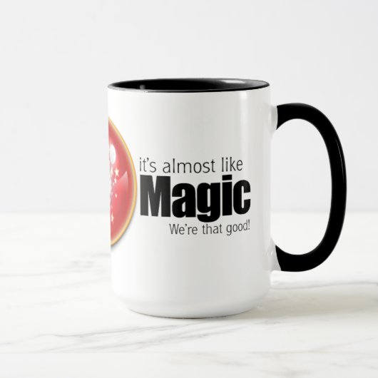 Comme Magic Ringer Mug (Droite)