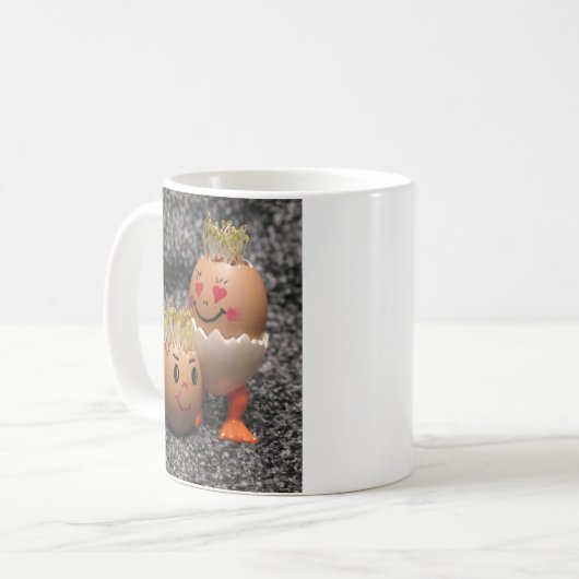 Comme Papa Like Son 11 oz Classic Mug Eggmen série (Devant gauche)