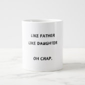 Comme père Comme fille/fils Café Mug (Devant)