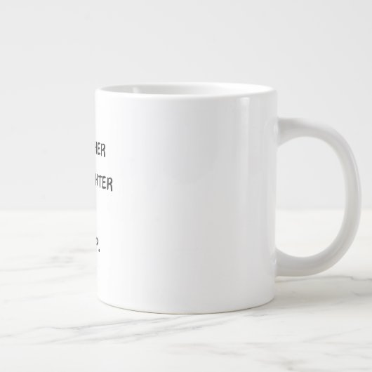 Comme père Comme fille/fils Café Mug (Droite)