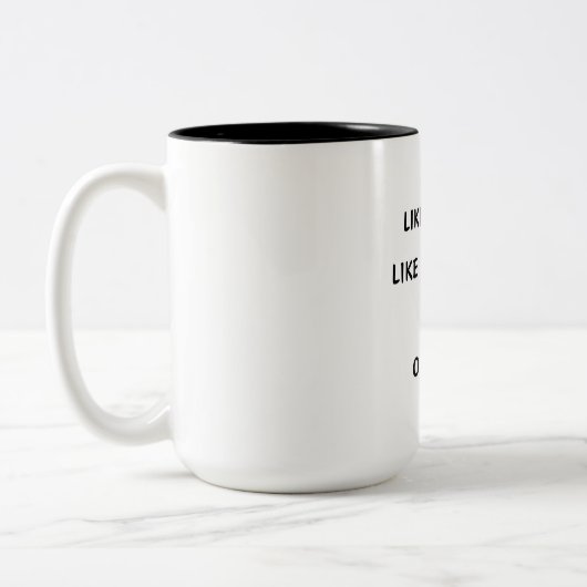 Comme père Comme fille/fils Café Mug (Gauche)