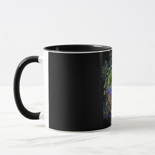 Comme précédemment ainsi au-dessous de la tasse (Gauche)