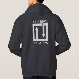Comme précédemment ainsi au-dessous du sweat -