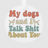 Comme si les gens amenaient leurs chiens et vous p (dos)