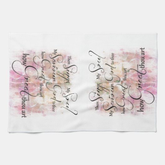 Comme tu es grand serviette (Horizontal)