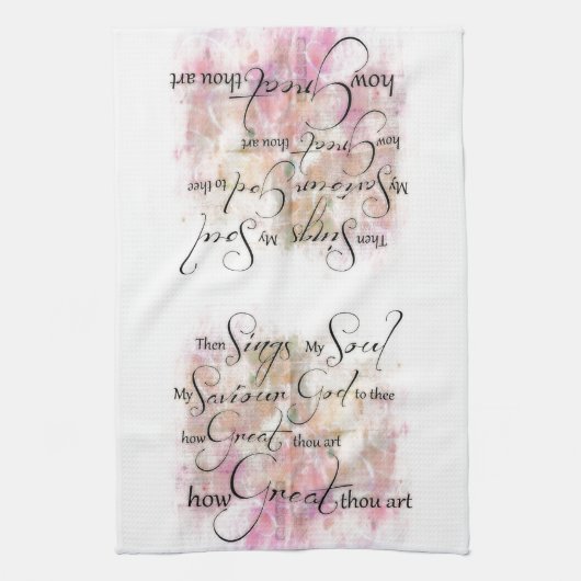 Comme tu es grand serviette (Vertical)