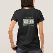 Comme un billet de 2 $ difficile à trouver T-shirt (Dos)