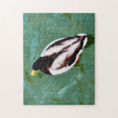 Comme un canard dans l'eau Puzzle de canard sauvag (Vertical)