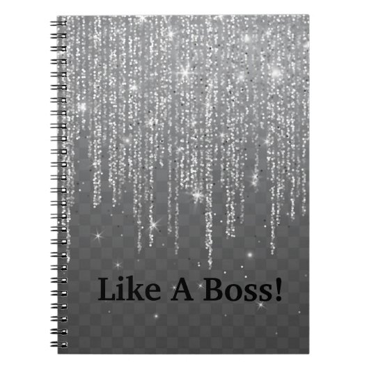 Comme un carnet de parties scintillant de patron (Devant)