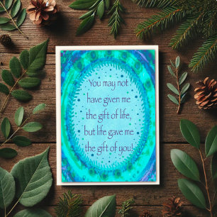 Comme un père Stepdad Carte d'Inspirété Moderne