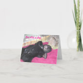 Comme un rondin - carte de note (Devant)