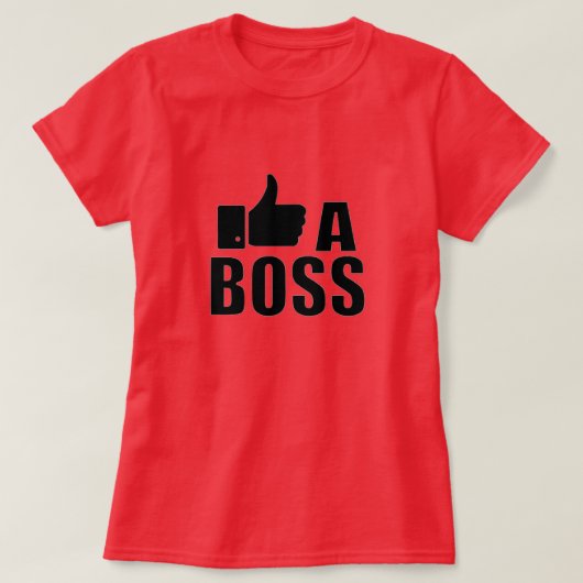 Comme Un T-shirt Boss (Design devant)