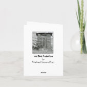 Comme une carte d'anniversaire de montagne amusant (Dos)