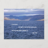 Comme une carte postale de lac (Devant)