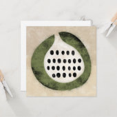 Comme Une Fig Ou Une Carte De Voeux Kiwi (Devant/Arrière en situation)