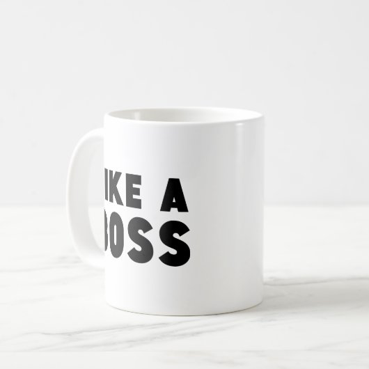 Comme Une Mug De Café Boss (Devant gauche)